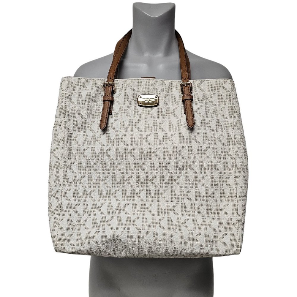 Michael Kors signature monogram tote
